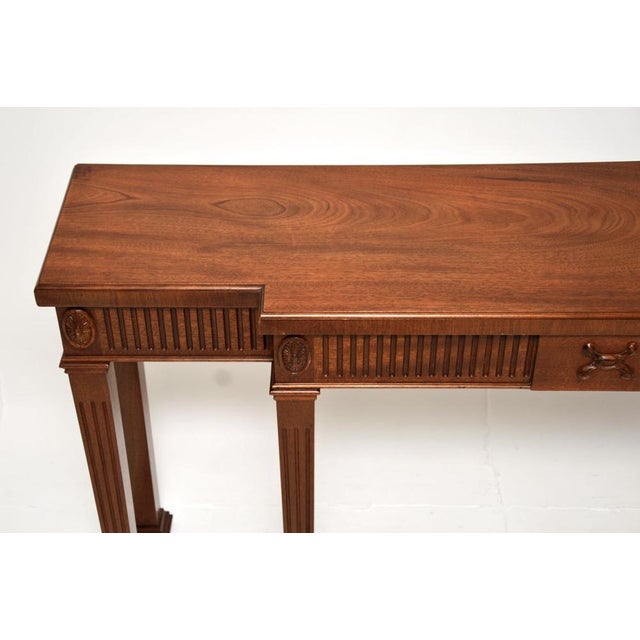 Large Georgian Style Console Table, 1930 For Sale - Image 4 of 11