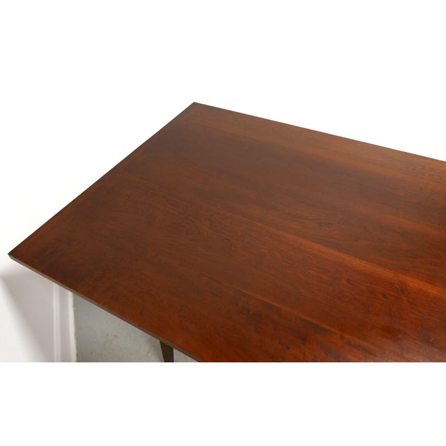 d.r. Dimes Cherry Farmhouse Style Dining Table For Sale - Image 4 of 11
