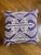 Schumacher "Asaka Ikat" Pair of 20" Pillows For Sale - Image 4 of 5