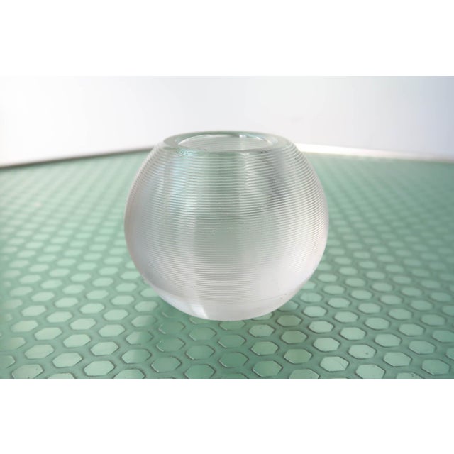 Vintage Antique English Glass Match Striker, 1920 For Sale - Image 3 of 7