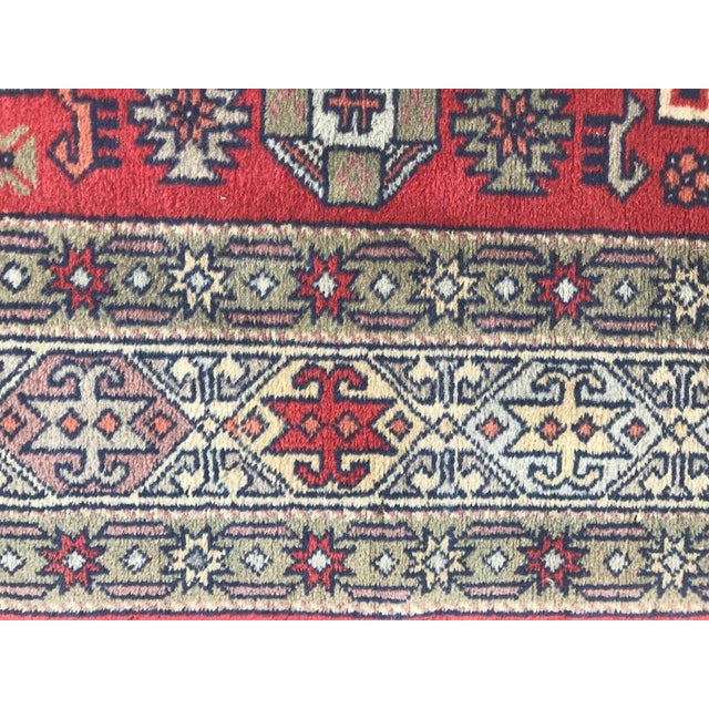 Vintage Fine Caucasian Shirvan Rug For Sale - Image 6 of 13