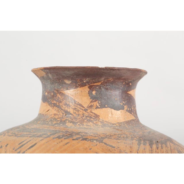 Chinese Neolithic Painted Ovoid Pottery Jar, Machang Period #10 For Sale In Tampa - Image 6 of 11