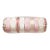 The House of Scalamandré Charlotte Stripe Bolster, Blush For Sale