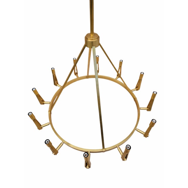 Alpha Chandelier by Thomas O'Brien for Visual Comfort & Co. The Alpha Chandelier is a piece of transitional lighting...