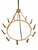Alpha Chandelier by Thomas O'Brien for Visual Comfort & Co. The Alpha Chandelier is a piece of transitional lighting...