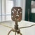 Vintage Frederick Cooper table lamp // colorful floral on a beautiful taupe background // accent lamp // designer lamp For Sale - Image 9 of 10