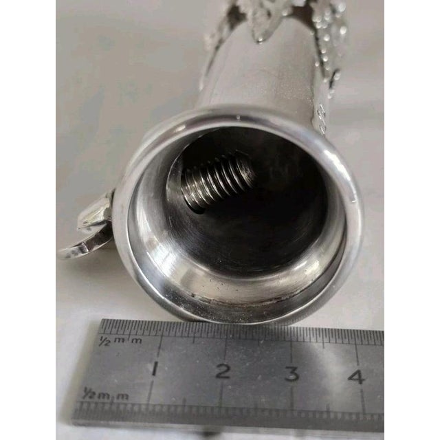 Sterling Silver Bouquet Holder for Wedding Flowers, 2003 For Sale - Image 16 of 17