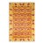 Arts & Crafts, One-of-a-Kind Hand-Knotted Area Rug - Yellow, 6' 7" x 9' 10" For Sale