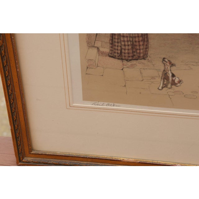 English Pencil-Signed Cecil Aldin (1870-1935) Lithograph – "The Red Lion, Banbury" C. 1923 For Sale - Image 3 of 8