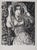 Leopoldo Presas, Young Woman in a Straw Hat, Lithograph For Sale - Image 7 of 7