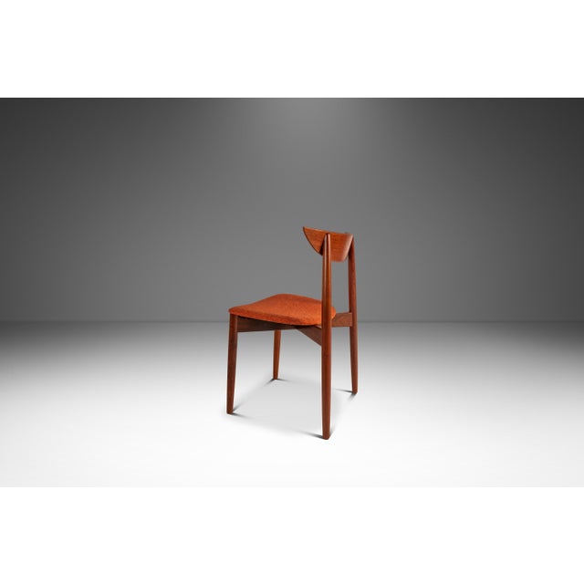 Introducing a rare, side/desk chair in teak designed by the influential Harry Østergaard for Randers Møbelfabrik, crafted...