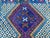 Green 4'5" X 5'10" Green Afghan Chobi Kazak Geometric Wool Flatweave Kilim Rug For Sale - Image 8 of 16