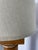 Vintage Italian Wood Architectural Column Floor Lamp With Brass Finial For Sale In Seattle - Image 6 of 11