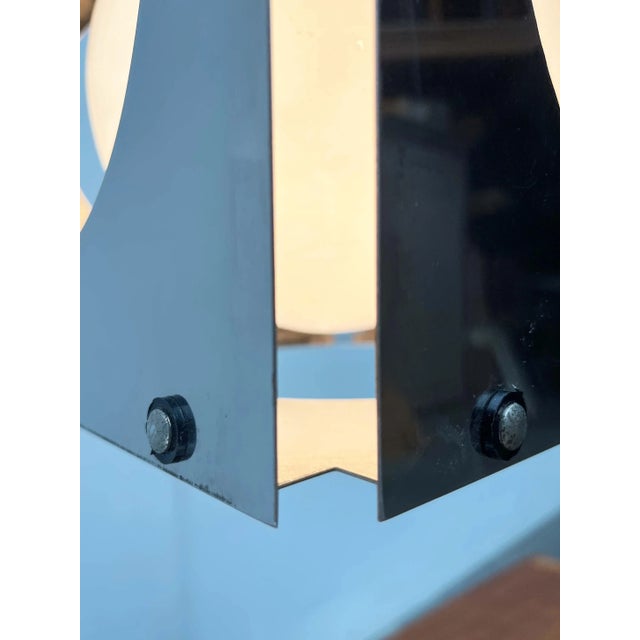 Mid-Century Modern Italian Space Age Cubo Metal and Glass Pendant Lamp from Tronconi, 1960s For Sale - Image 13 of 18