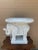 A Palm Beach Icon | White Wicker Elephant Drinks Table, 1970s For Sale - Image 9 of 12