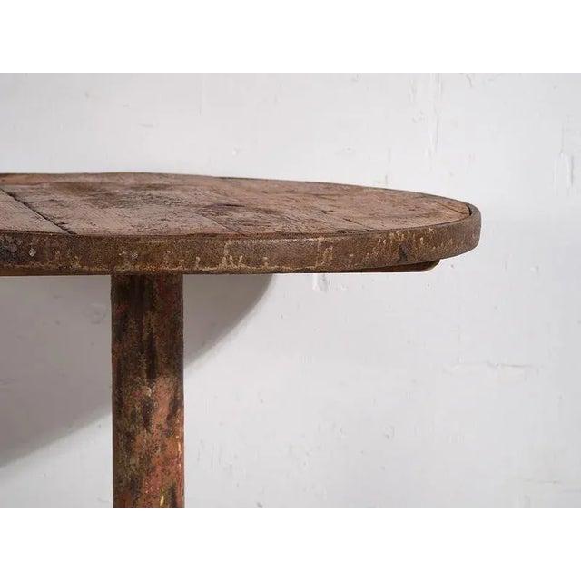 1920s Antique Garden Table, 1920s For Sale - Image 5 of 7