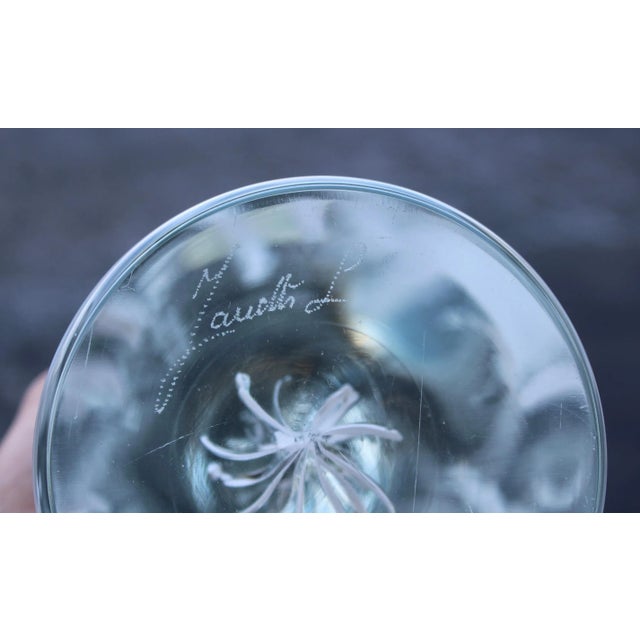 Transparent Licio Zanetti Glass Murano Sculpture For Sale - Image 8 of 10