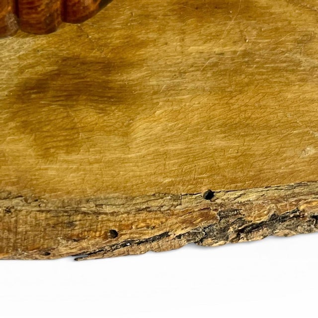 Set of 2 Vintage French Provincial Hand Carved Wood Folk Art Bugs Insects For Sale - Image 17 of 18