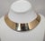 Metal Vintage 1971 Signed Crown Trifari Goldtone Collar Necklace For Sale - Image 7 of 7