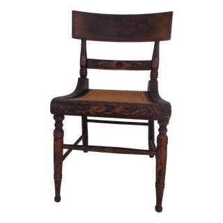 Antique Decorated Hitchcok Chair For Sale