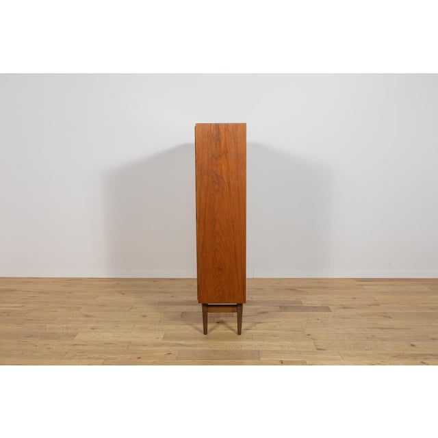 Mid-Century Modern Teak Wardrobe by Børge Mogensen for Søborg Møbelfabrik, Denmark, 1960s For Sale - Image 6 of 16