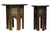 19th Century Moroccan Hexagonal Pedestal Table, 1890s, Set of 2 For Sale - Image 3 of 8