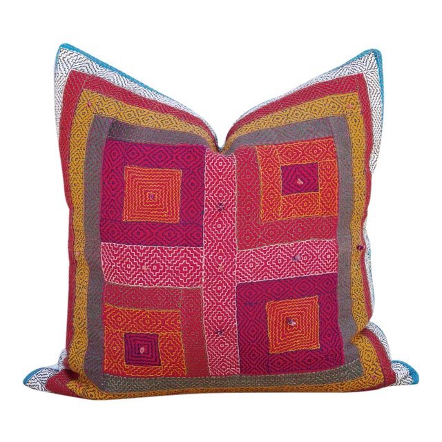 Chopad Sindh Sami Square Pillow For Sale