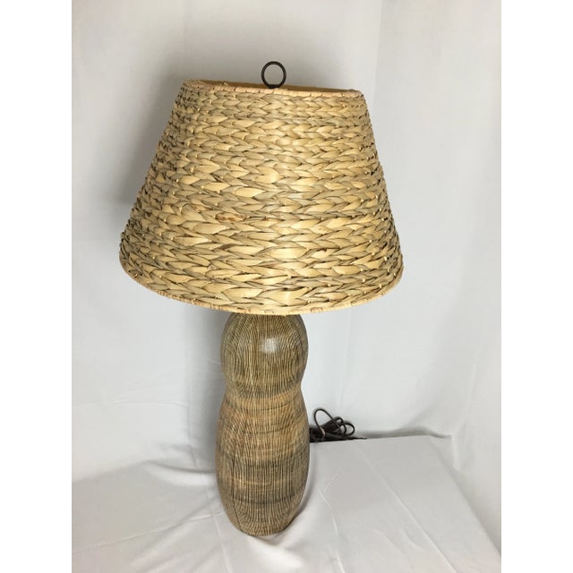Epic free form mid century table lamp . Heavy , substantial well made piece . Unsure of maker , but guaranteed it’s good !...