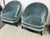 Textile Richard Mishaan for Bolier & Co. Velvet Club Chairs, Pair For Sale - Image 7 of 12