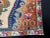 Vintage Multicolor Turkish Floral Design Handmade Wool Area Rug For Sale - Image 9 of 11