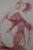 Antoniucci VOLTI (1871-1958) Nude with a Pensive Gaze Original color lithograph On wove paper, 28 × 38 cm (approx. 11 x 15...