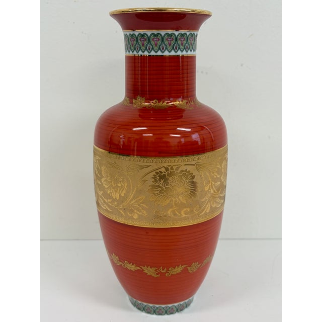 Japanese Japanese Shibata Porcelain Vase For Sale - Image 3 of 10