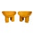 Set of 2 Junior-Sized "Roly Poly" Plastic Molded Chairs Attributed to Faye Toogood for Driade, Italy, Circa 2010s For Sale