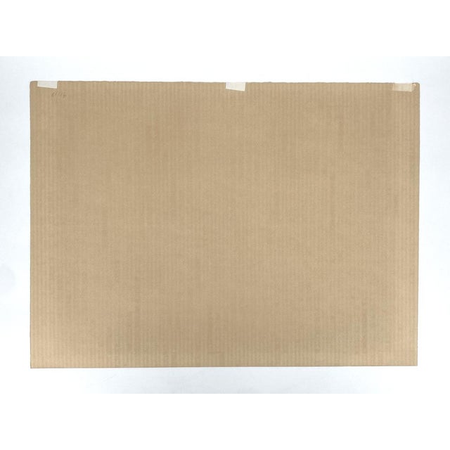 Bernard Gantner, Winter Landscape with Village, Color Lithograph, 20th Century For Sale - Image 10 of 13