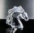 Sculpture Horse Head from Daum, France For Sale - Image 9 of 9