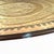 Late 20th Century Late 20th Century Large Hammered Brass Wall Platter – Ornate Floral Medallion Wall Decor - 22” For Sale - Image 5 of 10