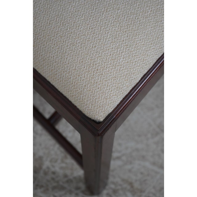 Set of 8 Henkel Harris Model 107 Mahogany Dining Chairs For Sale - Image 15 of 18