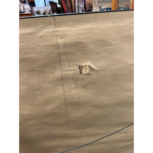 Vintage Collection of African Figures, Mounted and Framed For Sale - Image 4 of 12