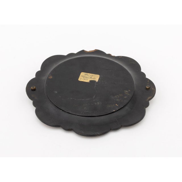 Regency Ormolu Handled Papier Mache Tray, Circa 1815 For Sale - Image 11 of 12