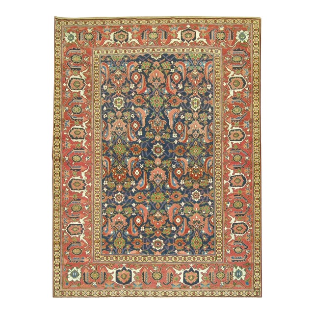 Zabihi Collection Antique Caucasian Baku Rug For Sale
