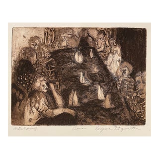 1970s Virginia Fiztmartin Cena Etching & Aquatint For Sale