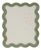 Pin Board with Scalloped Frame 15.5"H For Sale