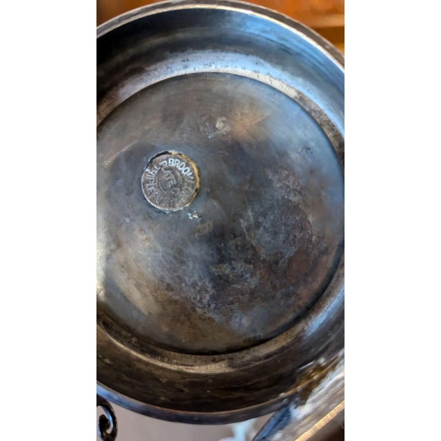 Mid 19th Century Silverplate Ice Water Tipper For Sale - Image 9 of 9