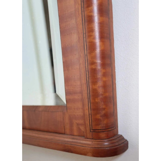 2000 - 2009 Large Antique Classicist Trumeau Mirror For Sale - Image 5 of 6