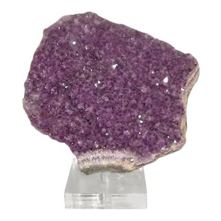1950s Amethyst Open Mineral Specimen from Minas Gerais, Brazil For Sale