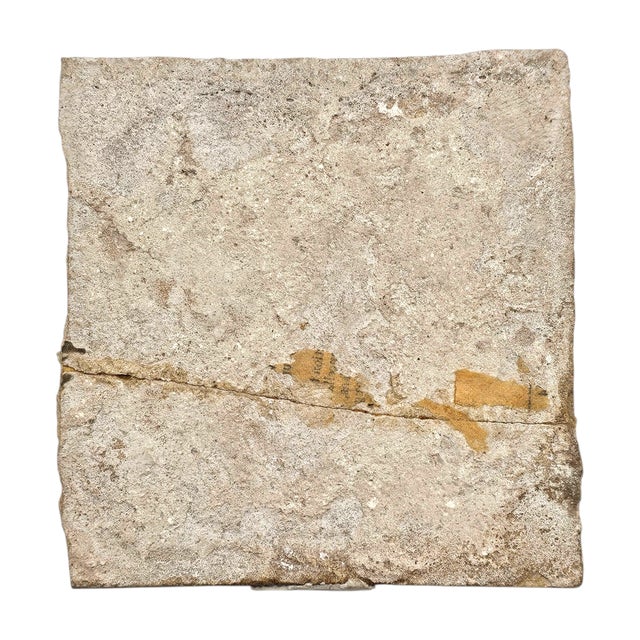 17th Century Dutch Delft Blue and White Figural Landscape Tile, 5-Inch For Sale - Image 9 of 9