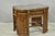 Vintage Hollywood Regency Bentwood Rattan Glass Top Beach House Side Table For Sale - Image 11 of 11
