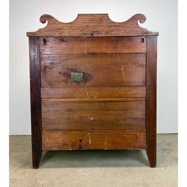 Mid 19th Century Cherry American Empire / Sheraton Chest of Drawers For Sale - Image 12 of 12