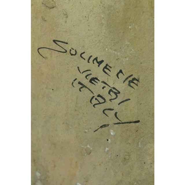 Wall-Mounted Majolica Ceramic Planter with Fish by Vincenzo Solimene for C.A.S. Vietri, Italy, 1890s For Sale - Image 13 of 16