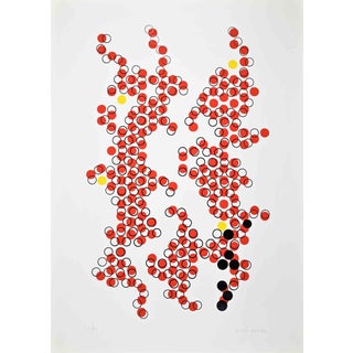 Mario Padovan, Disconnected Circles, Screen Print, 1970s For Sale